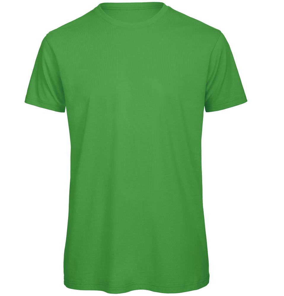 B&C Organic Cotton Mens T-shirt Inspire Luxury Short Sleeve Ringspun Plain Fit - Picture 5 of 20