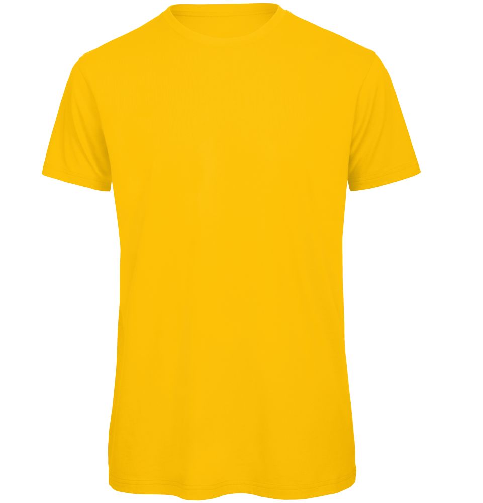 B&C Organic Cotton Mens T-shirt Inspire Luxury Short Sleeve Ringspun Plain Fit - Picture 10 of 20