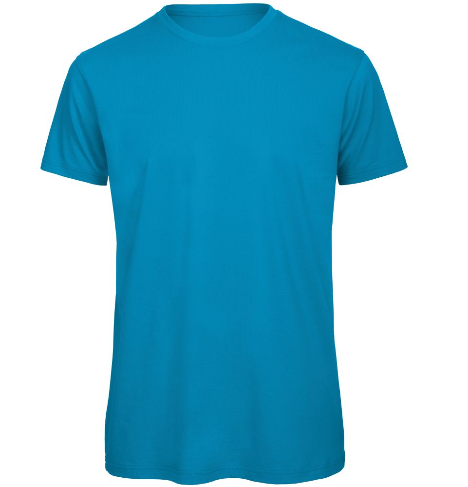 B&C Organic Cotton Mens T-shirt Inspire Luxury Short Sleeve Ringspun Plain Fit - Picture 7 of 20