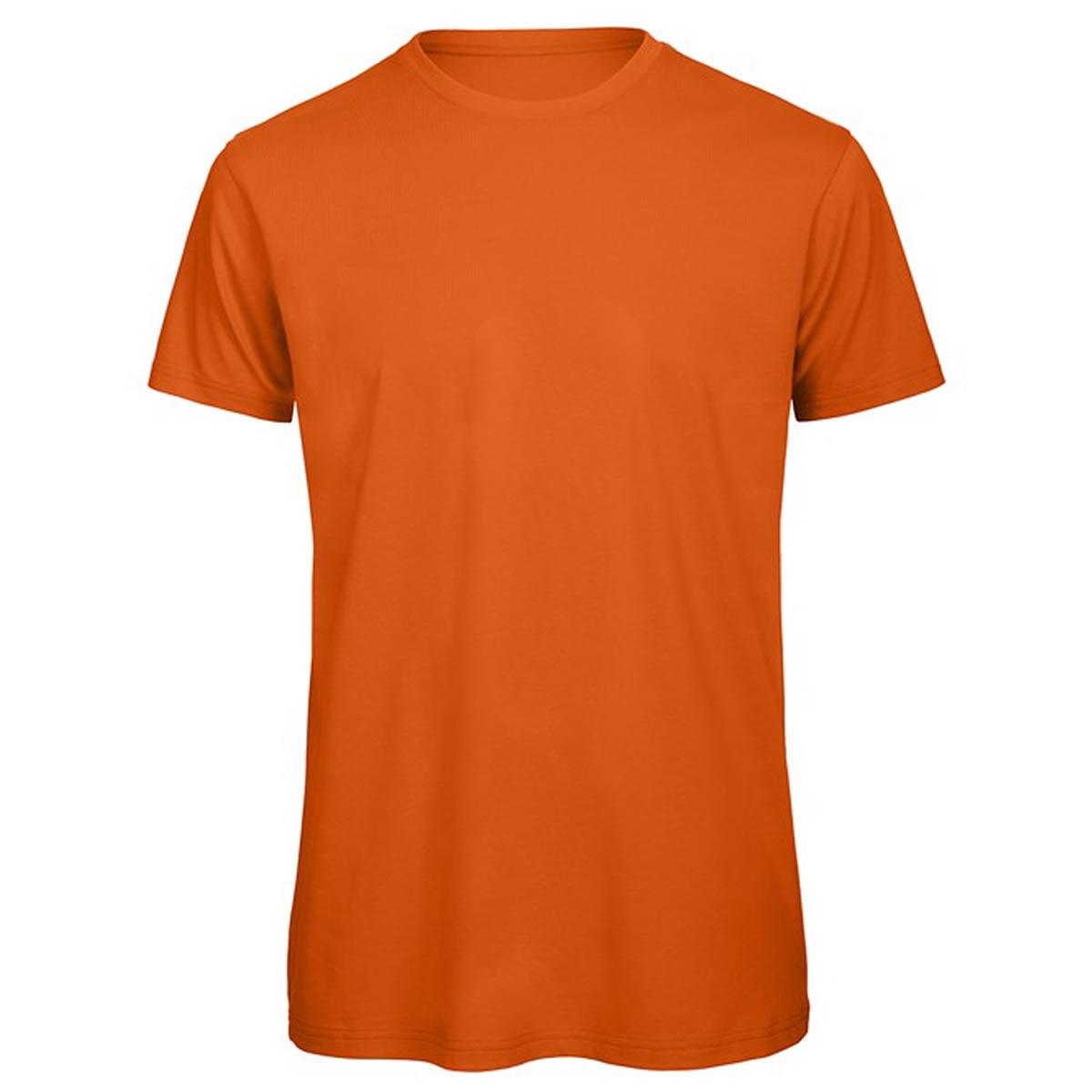 B&C Organic Cotton Mens T-shirt Inspire Luxury Short Sleeve Ringspun Plain Fit - Picture 4 of 20