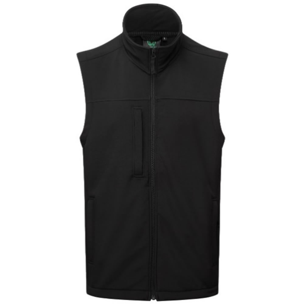 Hombre Softshell Calentador Forro Polar Viento sin Mangas Trabajo Chaleco Zip Up - Imagen 4 de 6