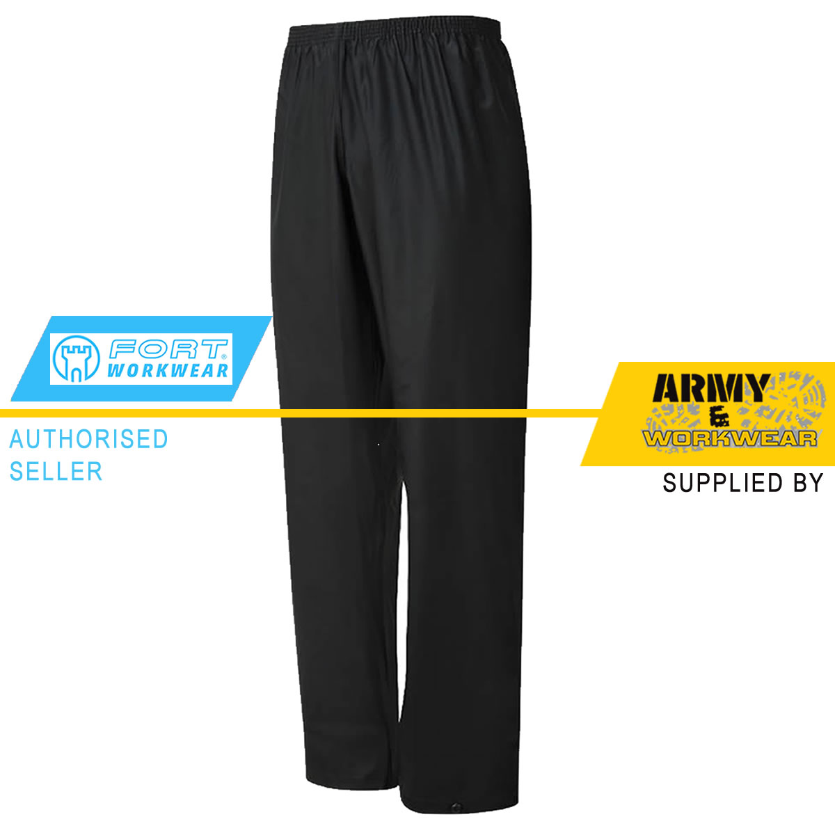 Fort Airflex Waterproof Trousers Premium BREATHABLE Stretchable Windproof Bottom - Picture 2 of 4