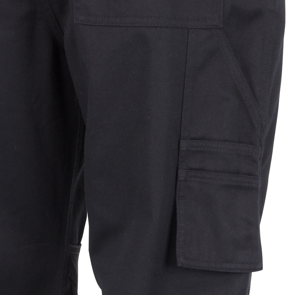 2 x JCB Essential Cargo Combat Men Work Trousers With Knee Pad Pockets Twin Pack