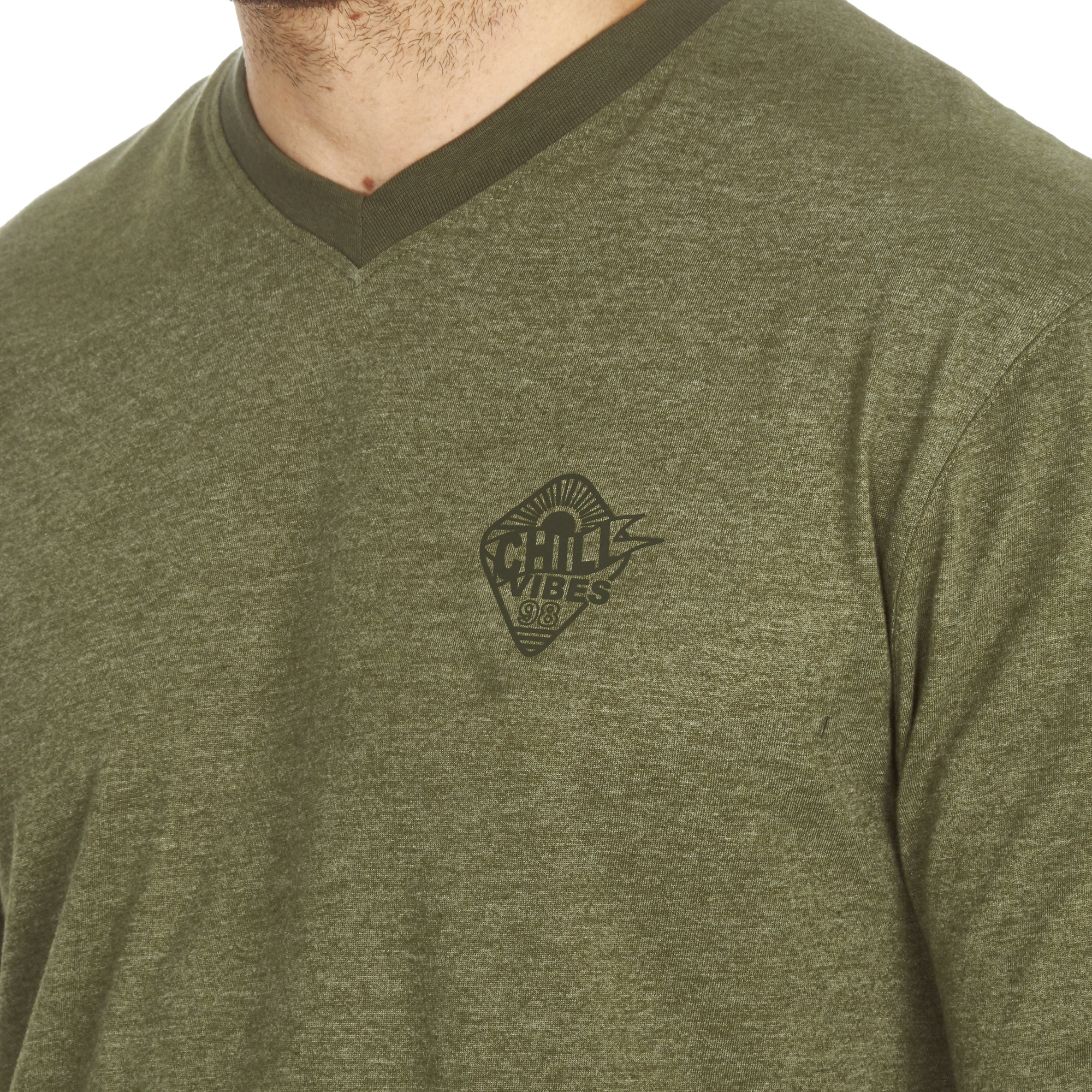 Cargo Bay Mens V Neck T-Shirt & Short Set Nightwear Cotton V Neck Pyjama Set - Picture 13 of 18