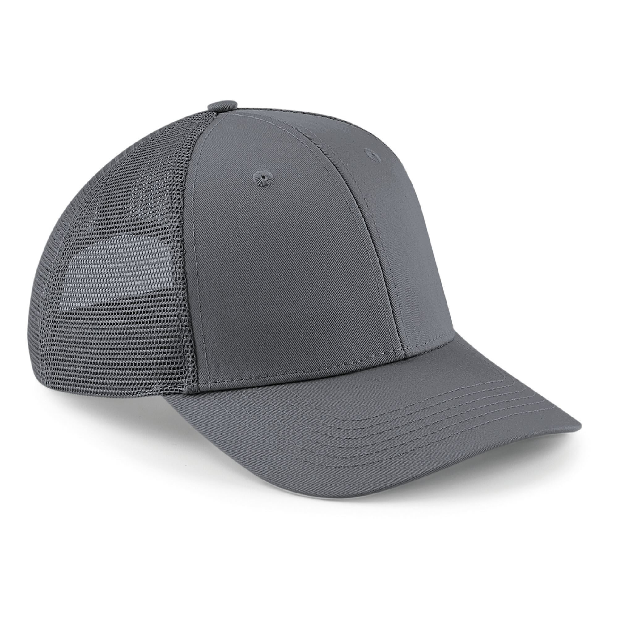 Beechfield Trucker Cap Baseball Hip Hop Mesh Rear Panels Hat Adjustable Unisex - Picture 15 of 15