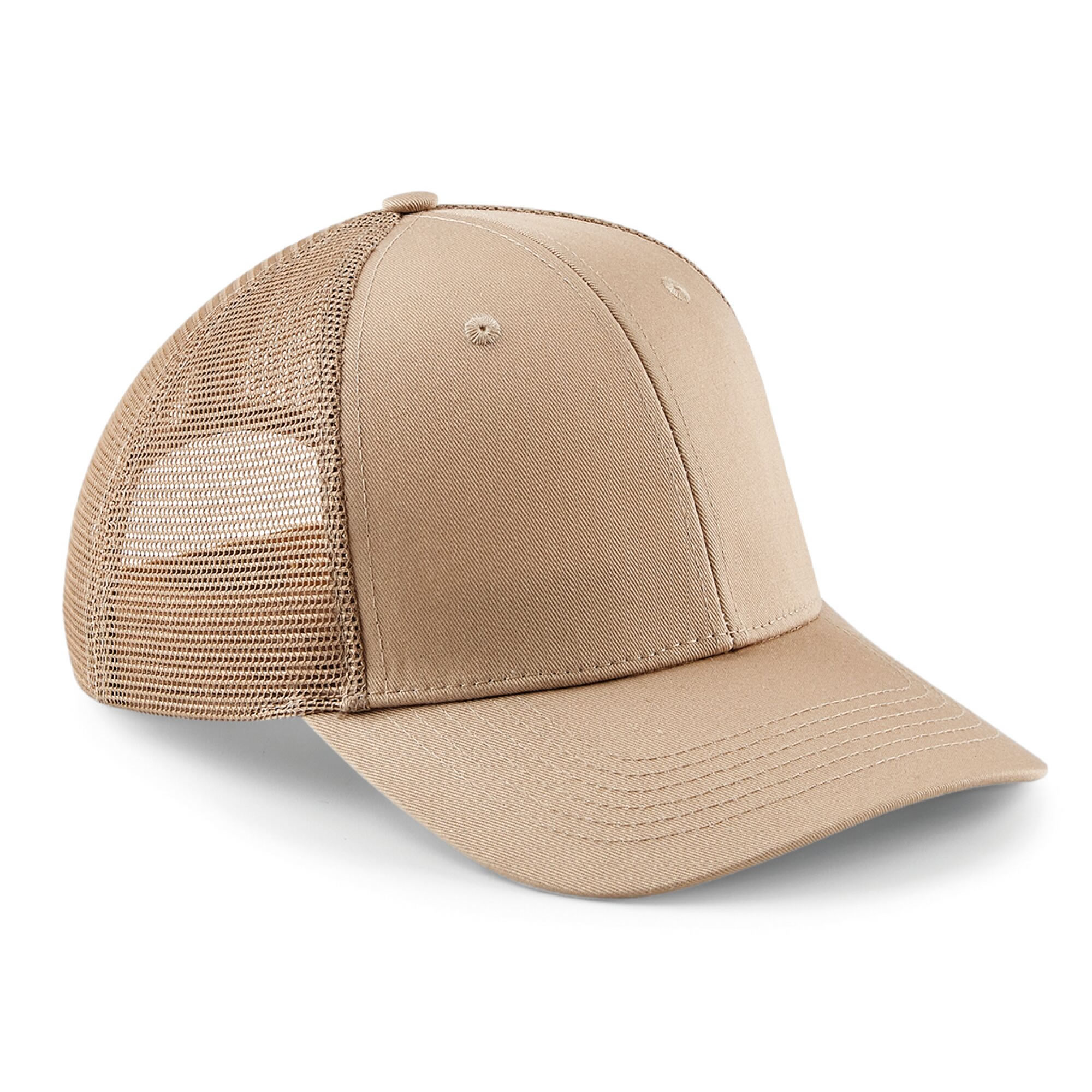 Beechfield Trucker Cap Baseball Hip Hop Mesh Rear Panels Hat Adjustable Unisex - Picture 5 of 15