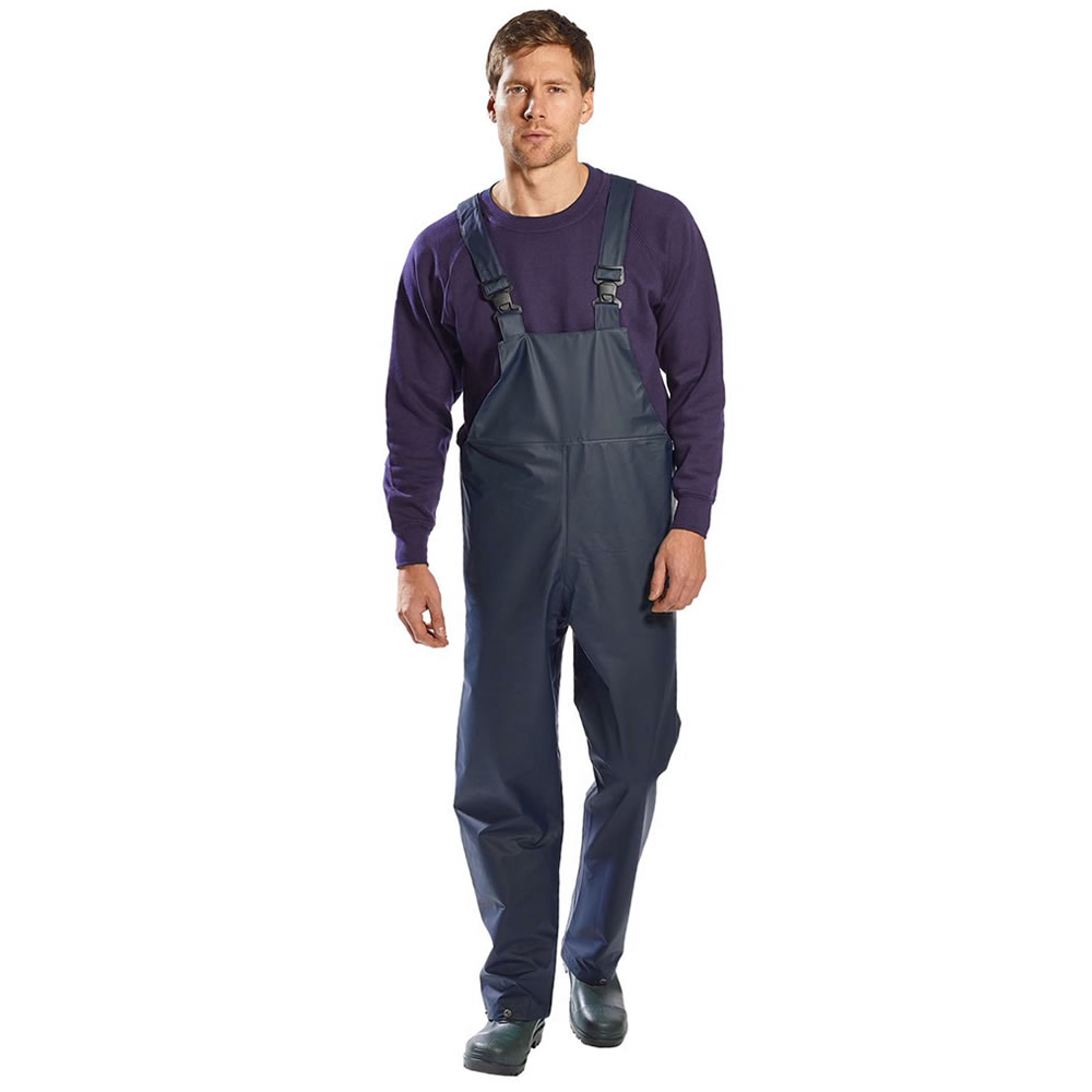 Portwest Bib & Brace Overalls Waterproof Durable Stretchy Work Trousers Fishing | eBay