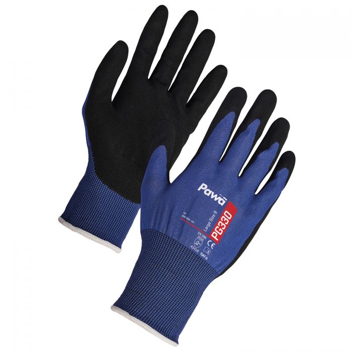 PG330 Pawa Ultra Thin Cut Resistant Glove High Dexterity Breathable Firm Grip - Zdjęcie 1 z 1