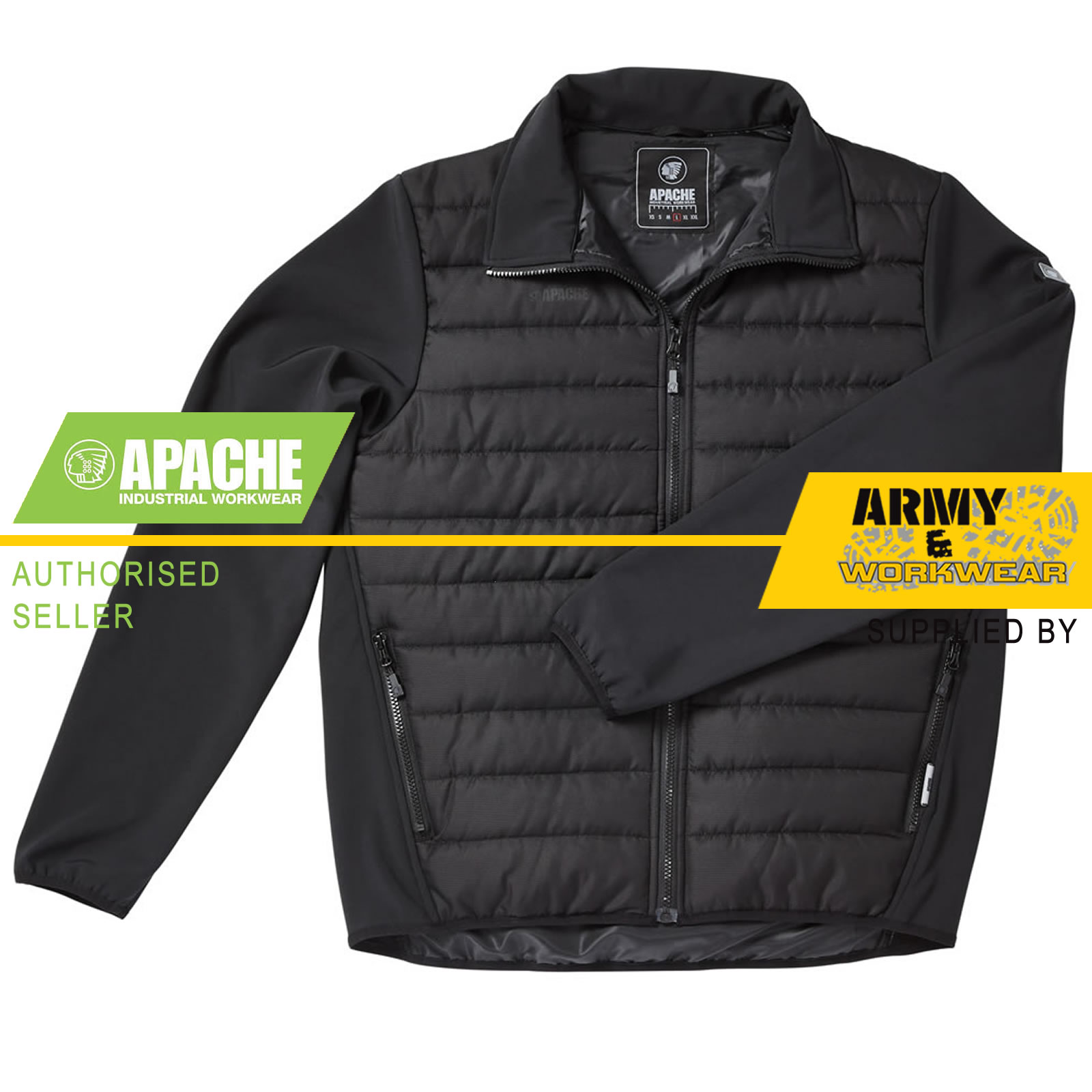 puffer hybrid jacket