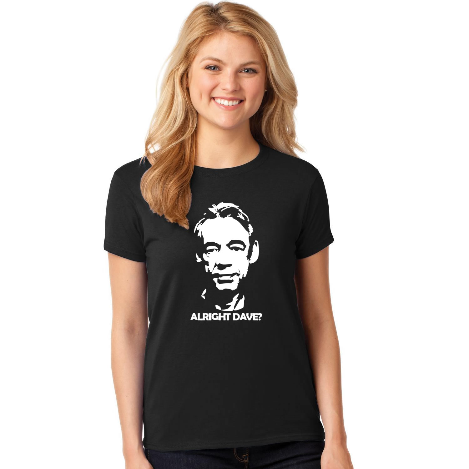 Trigger Alright Dave? Funny Only Fools And Horses Quote Gift T-Shirt ...