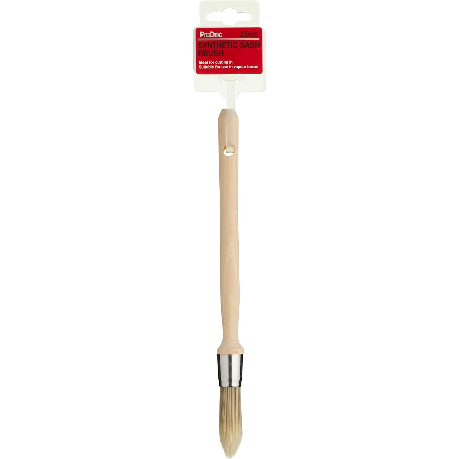 ProDec Pointed Round Sash Brush Set Synthetic Filaments Fine Finish Cutting In - Picture 15 of 18