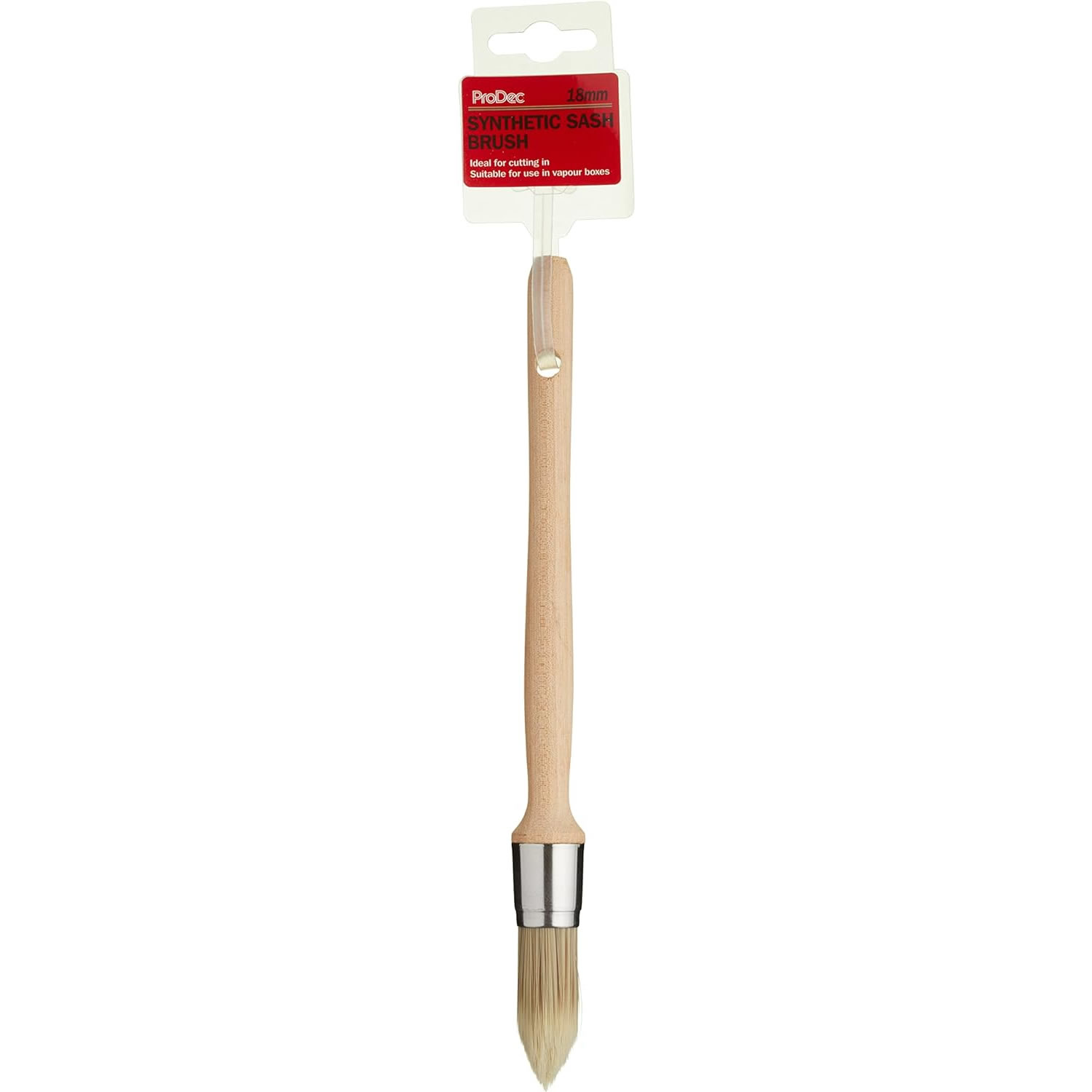 ProDec Pointed Round Sash Brush Set Synthetic Filaments Fine Finish Cutting In - Picture 12 of 18