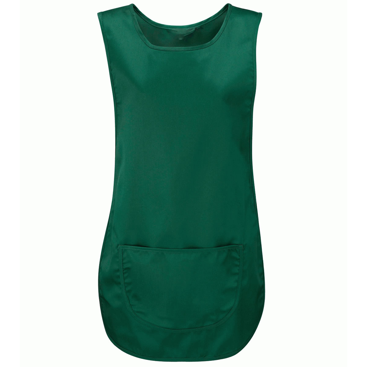 Plain Unisex Tabard with Pocket Cleaning Catering Workwear Overall Mens Ladies - Picture 6 of 8