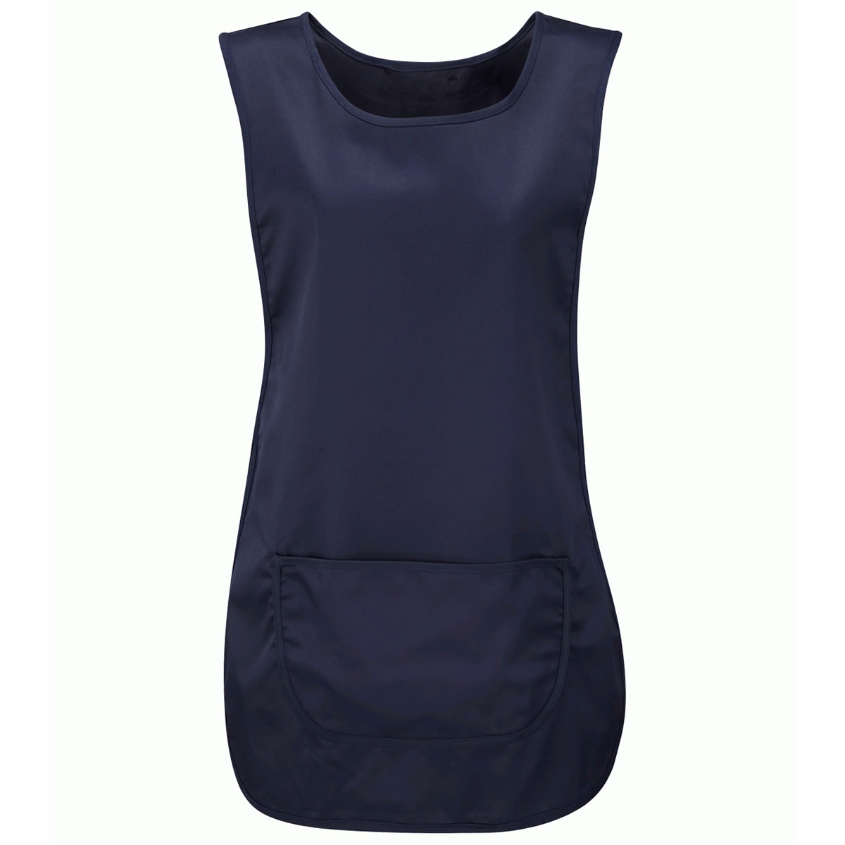 Plain Unisex Tabard with Pocket Cleaning Catering Workwear Overall Mens Ladies - Picture 4 of 8