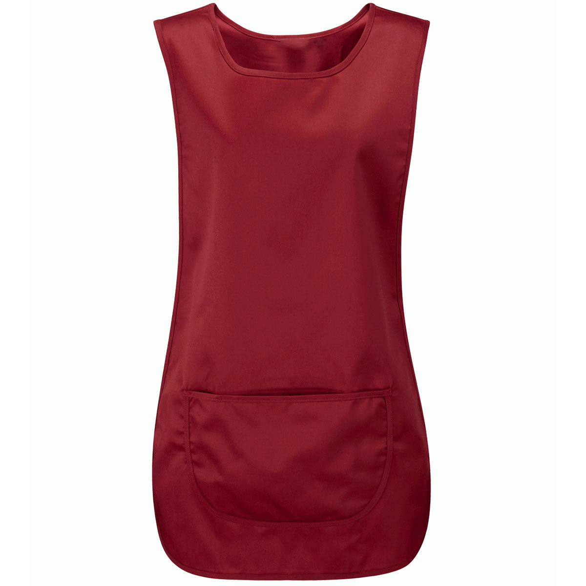 Plain Unisex Tabard with Pocket Cleaning Catering Workwear Overall Mens Ladies - Picture 7 of 8