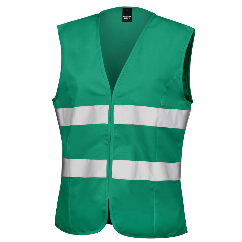 Result Womens Hi Viz Vest Ladies Safetywear Waistcoat Security Tabard Gilet - Picture 7 of 11