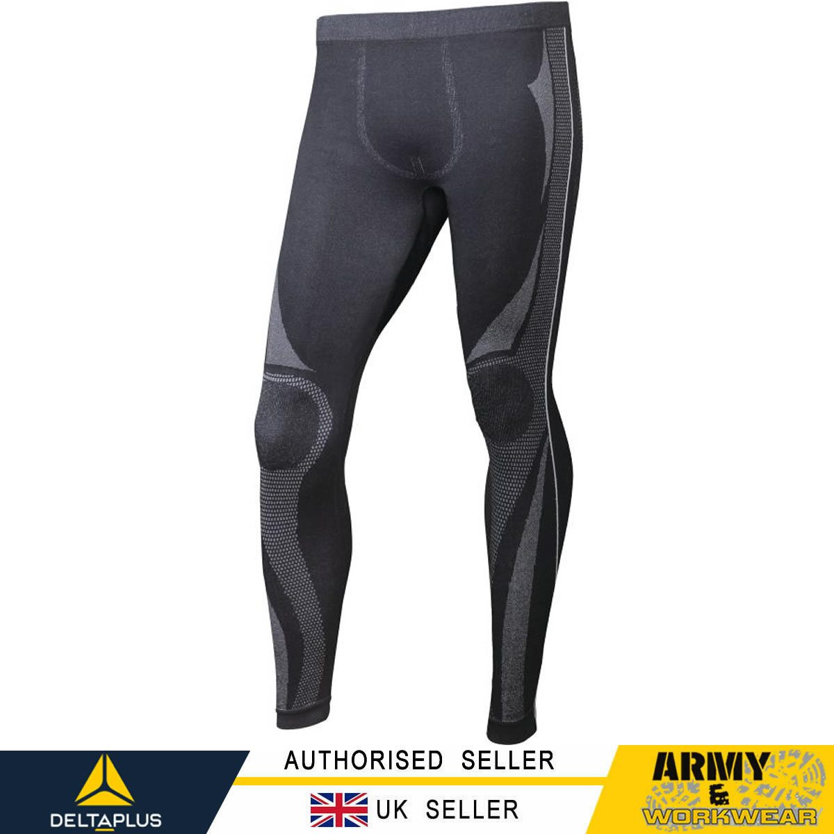 Pantalones largos John Delta Plus KOLDY ligeros de base térmica capa elásticos Coolmax - Imagen 3 de 3