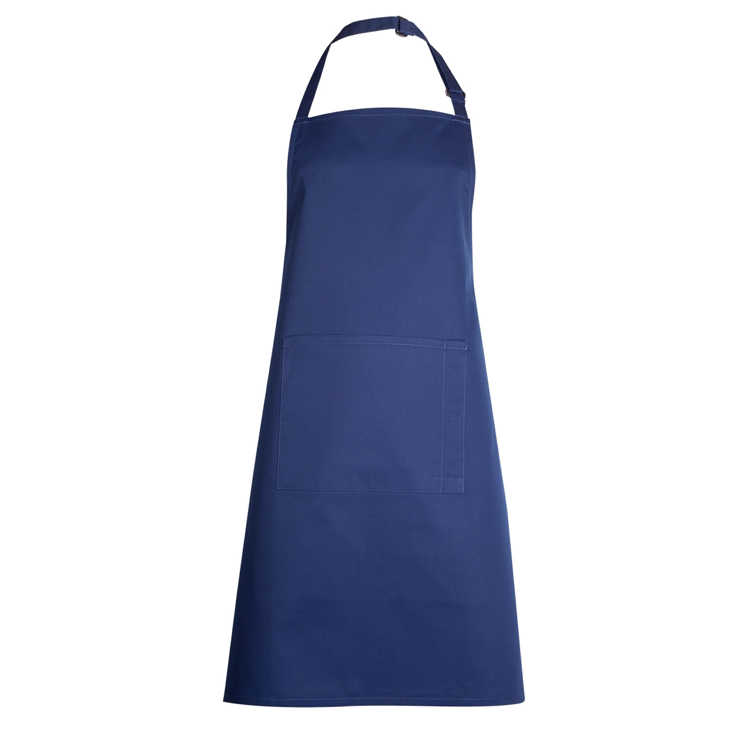 Uneek Bib Apron with Pocket Halter Neck Cooking Catering Butcher Baking Aprons - Picture 6 of 8