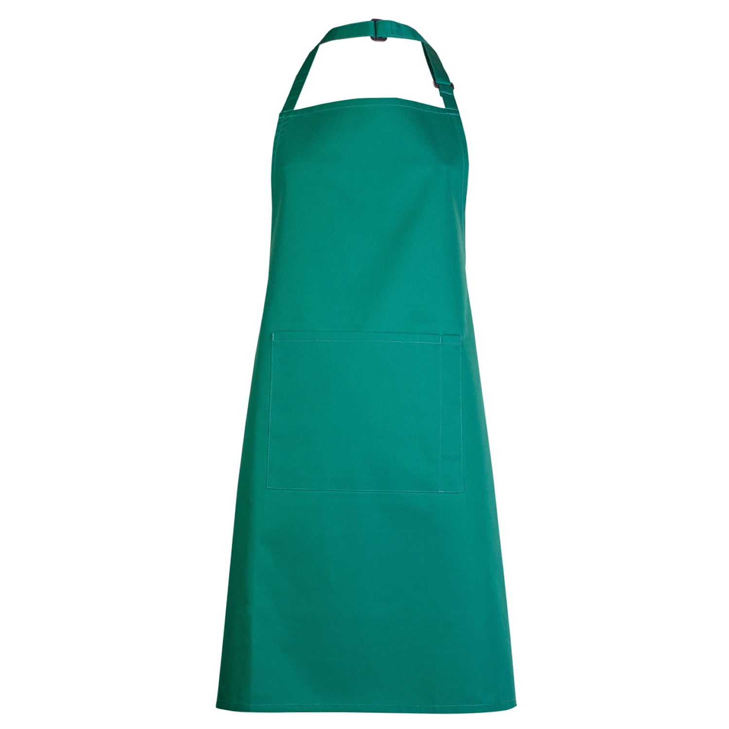Uneek Bib Apron with Pocket Halter Neck Cooking Catering Butcher Baking Aprons - Picture 4 of 8