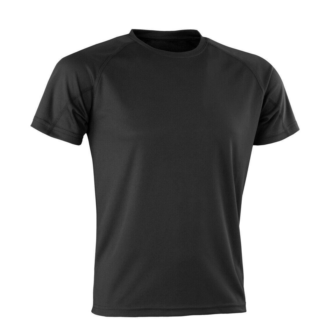 Spiro Air Cool T-Shirt Breathable Stretch Quick Dry Eye Bird Mesh Fabric Work - Picture 11 of 23