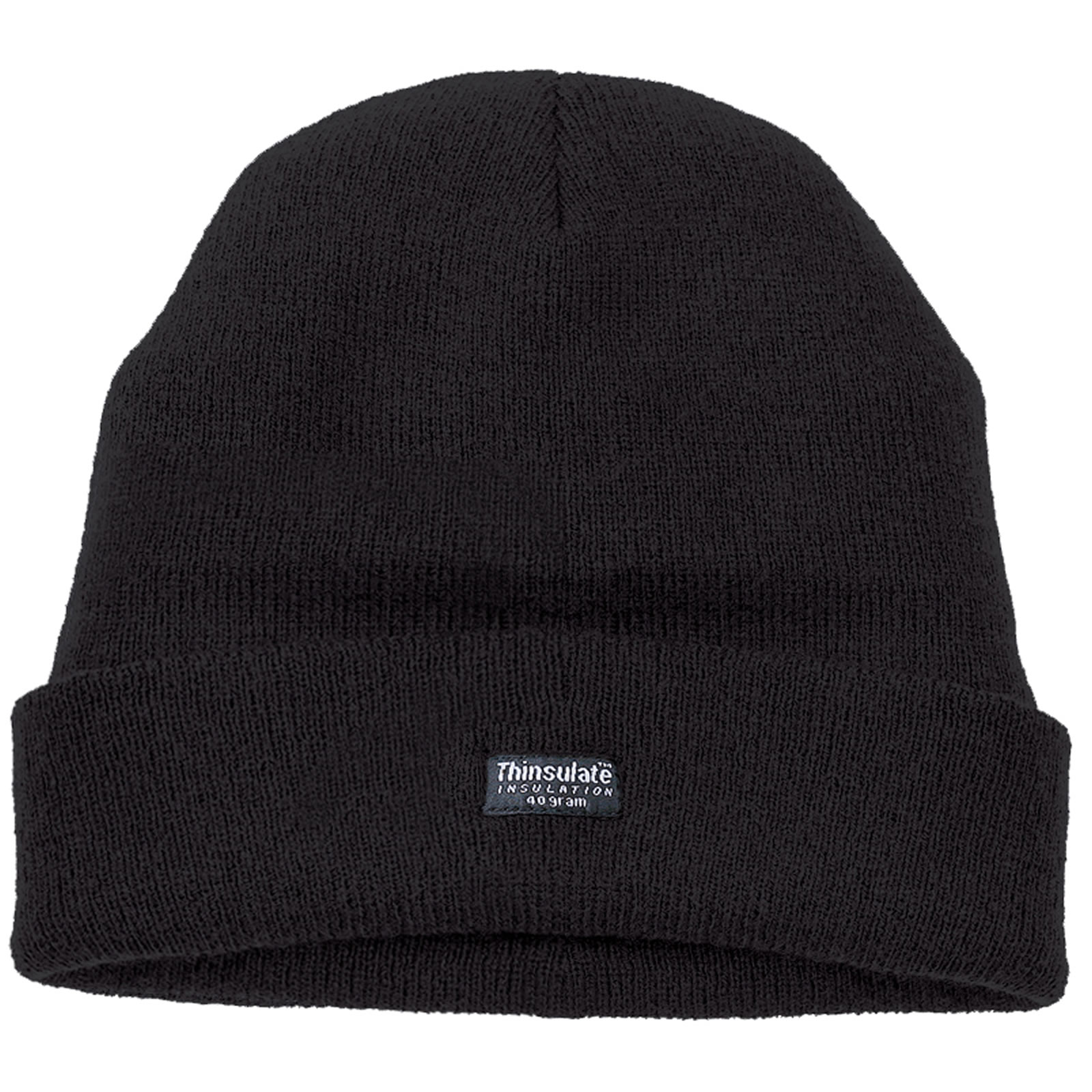 Thinsulate Knitted Watch Hat Double Layer Warm Polyester Fleece Beanie ...