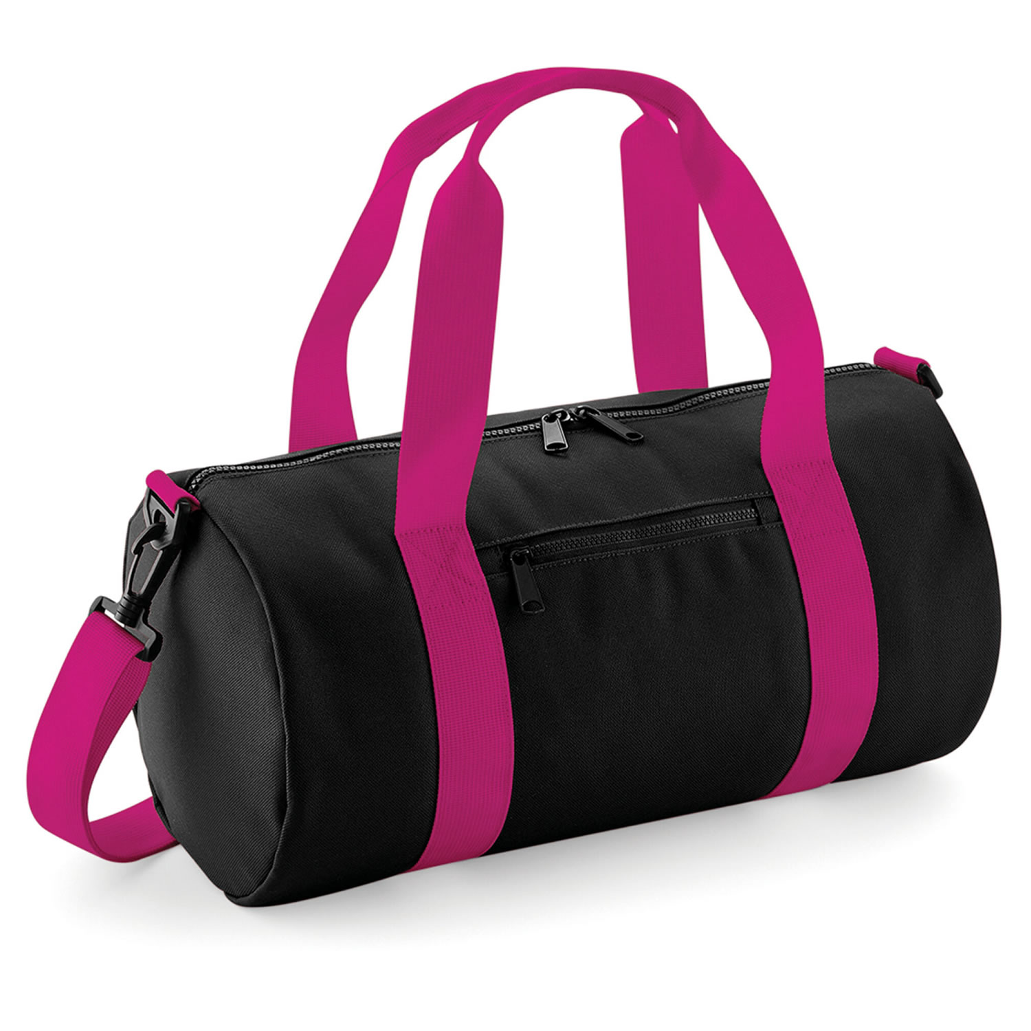 Bagbase Mini Barrel Bag Small Funky Holdall Gym Duffel Style Mens Womens Sports - Picture 9 of 17
