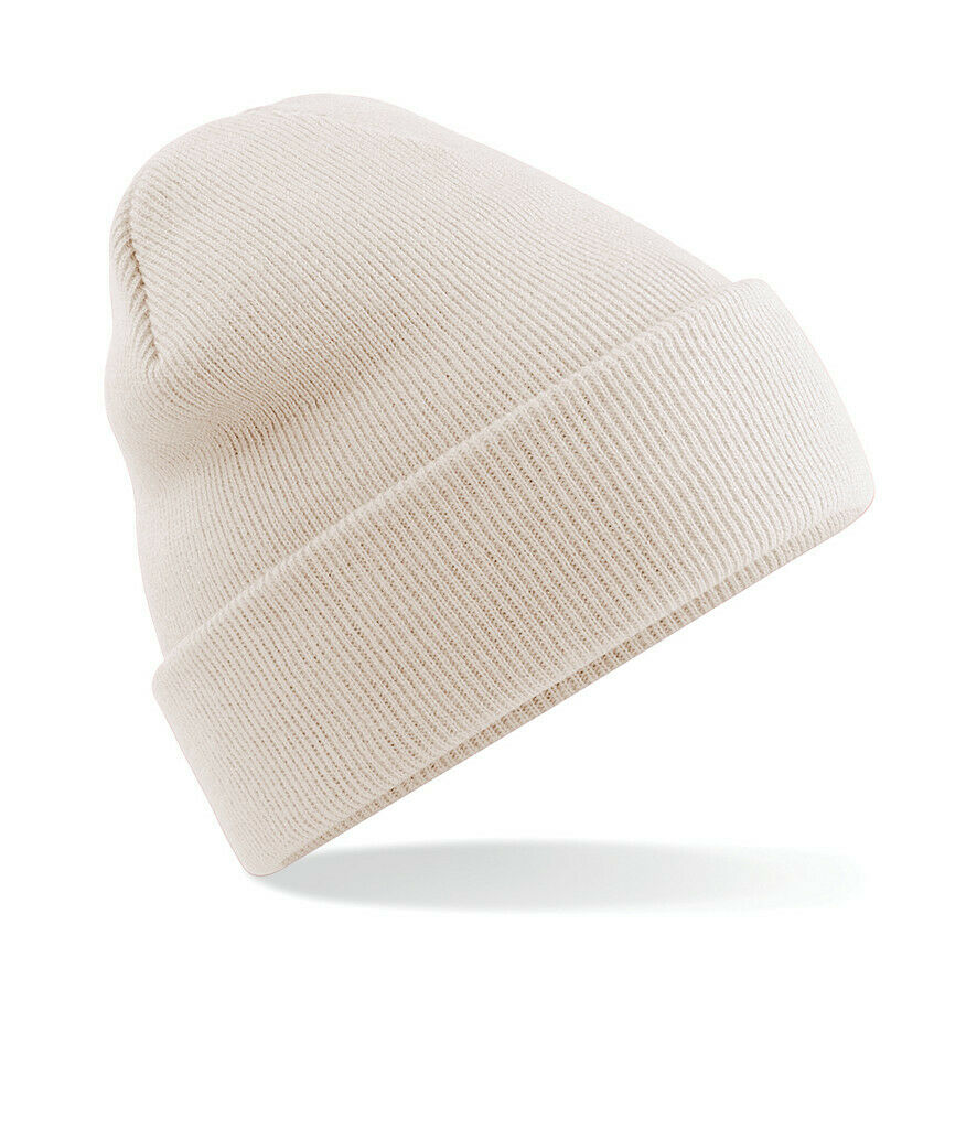 Beechfield Original Cuffed Beanie Hat Luxurious Double Layer Knit Winter Unisex - Picture 53 of 61