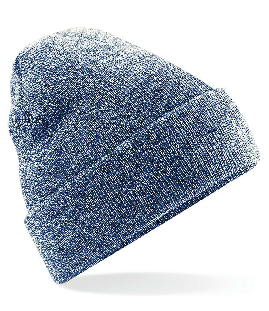 Beechfield Original Cuffed Beanie Hat Luxurious Double Layer Knit Winter Unisex - Picture 28 of 61