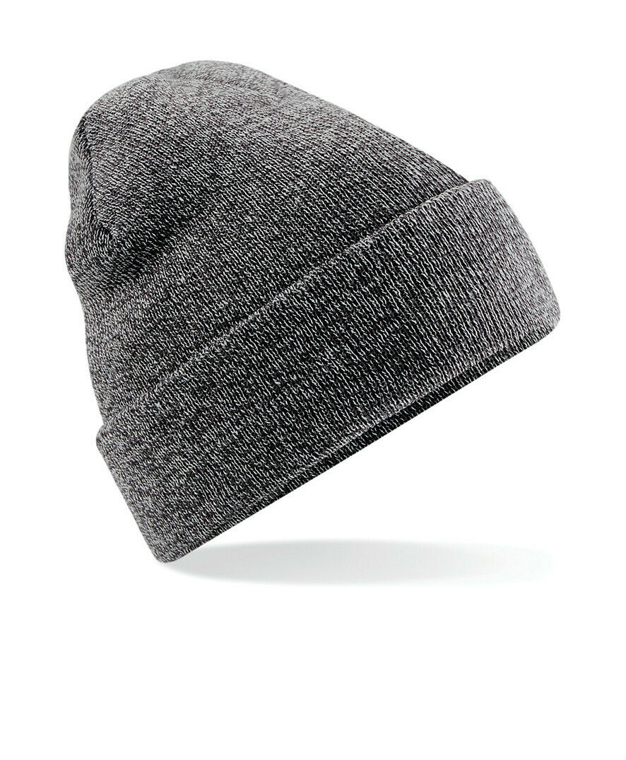 Beechfield Original Cuffed Beanie Hat Luxurious Double Layer Knit Winter Unisex - Picture 19 of 61