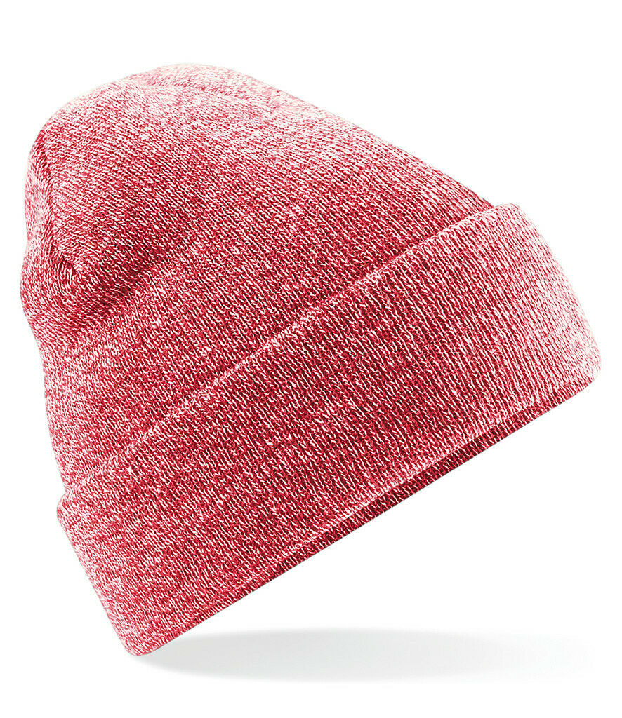Beechfield Original Cuffed Beanie Hat Luxurious Double Layer Knit Winter Unisex - Picture 23 of 61