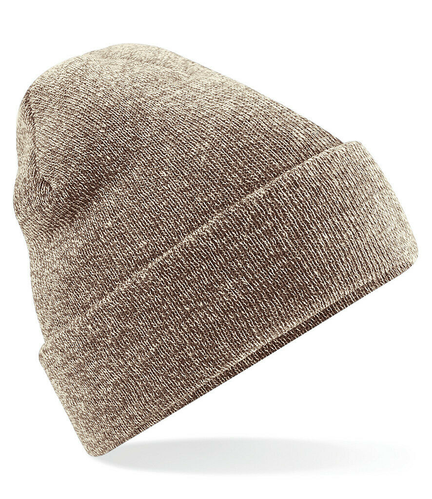 Beechfield Original Cuffed Beanie Hat Luxurious Double Layer Knit Winter Unisex - Picture 12 of 61