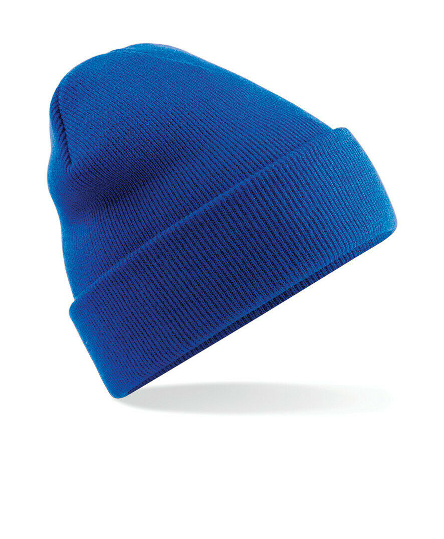 Beechfield Original Cuffed Beanie Hat Luxurious Double Layer Knit Winter Unisex - Picture 36 of 61