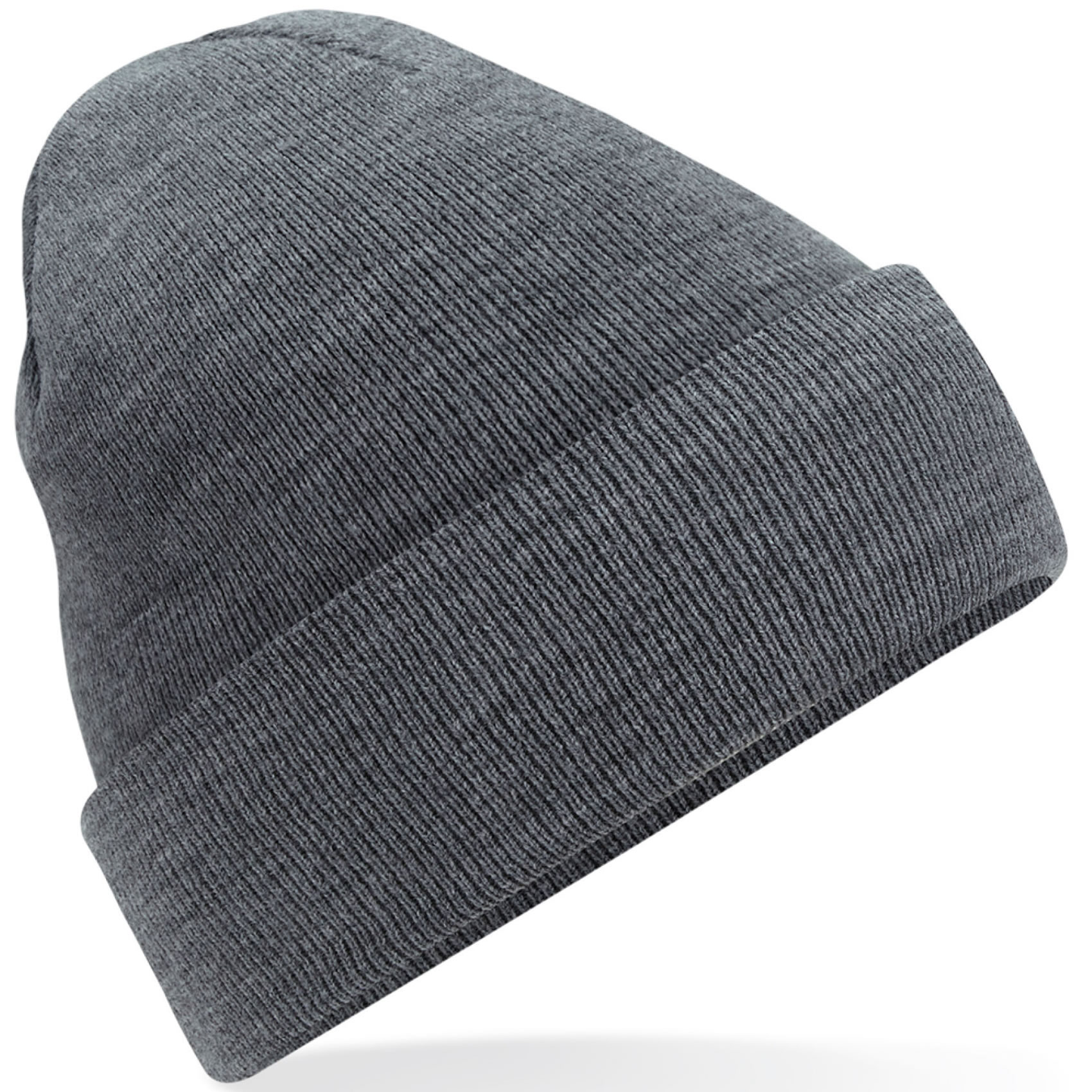 Beechfield Original Cuffed Beanie Hat Luxurious Double Layer Knit Winter Unisex - Picture 6 of 61