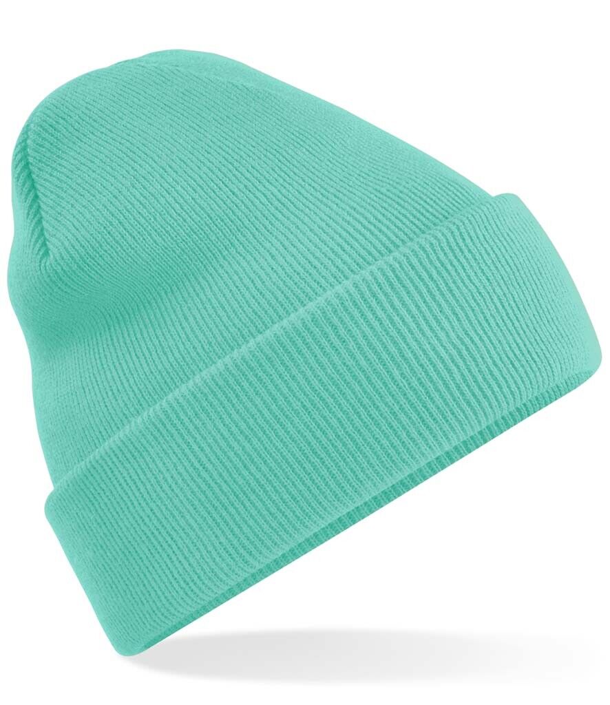 Beechfield Original Cuffed Beanie Hat Luxurious Double Layer Knit Winter Unisex - Picture 60 of 61