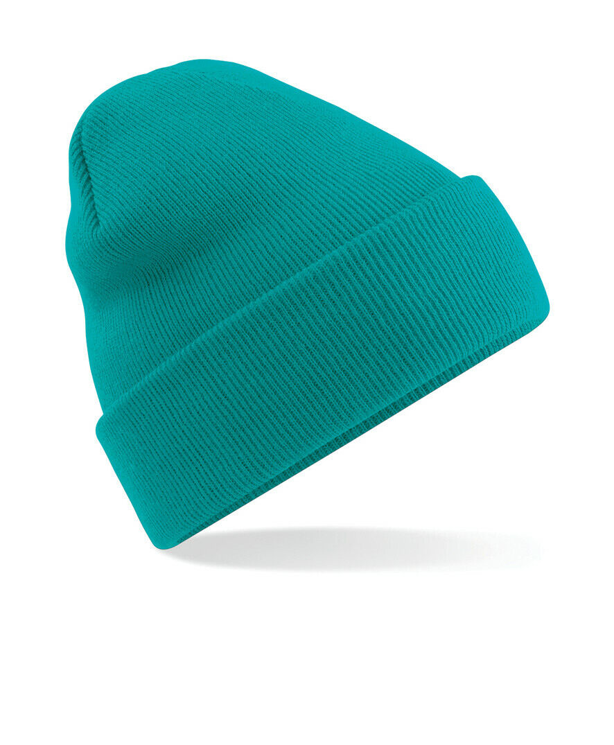 Beechfield Original Cuffed Beanie Hat Luxurious Double Layer Knit Winter Unisex - Picture 15 of 61