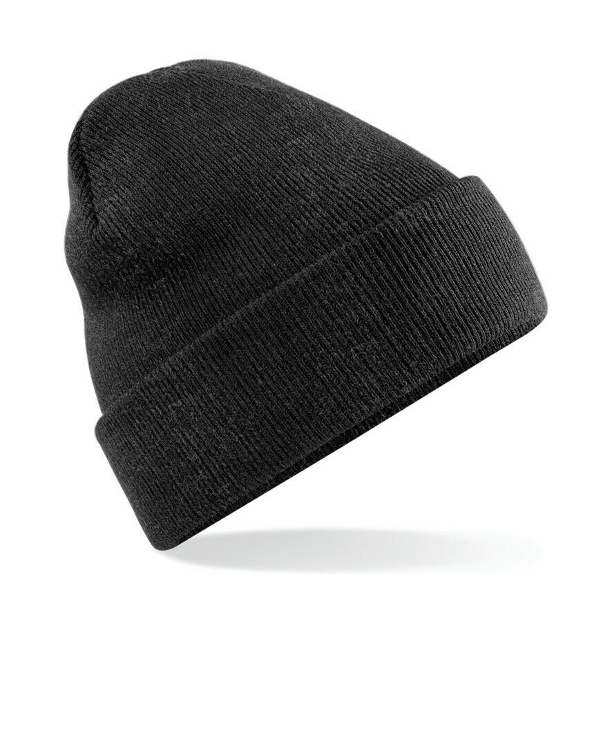 Beechfield Original Cuffed Beanie Hat Luxurious Double Layer Knit Winter Unisex - Picture 51 of 61