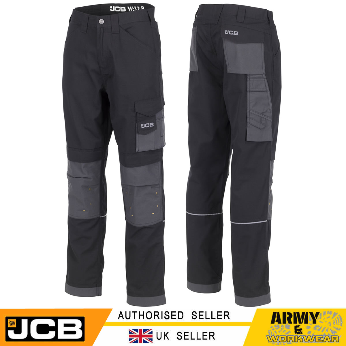 Hard Yakka Foundations Drill Cargo Pant With Tape (Y02750) – Workwear Direct
