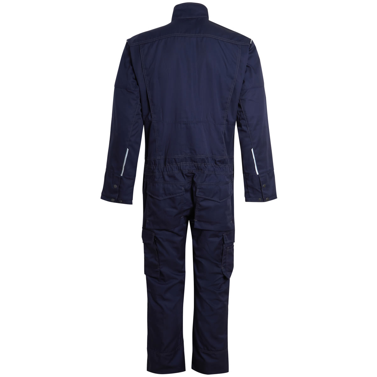 Orcon Boilersuit Coverall Cargo & Knee Pad Pockets Heavy Weight Polycotton Navy - Picture 8 of 8