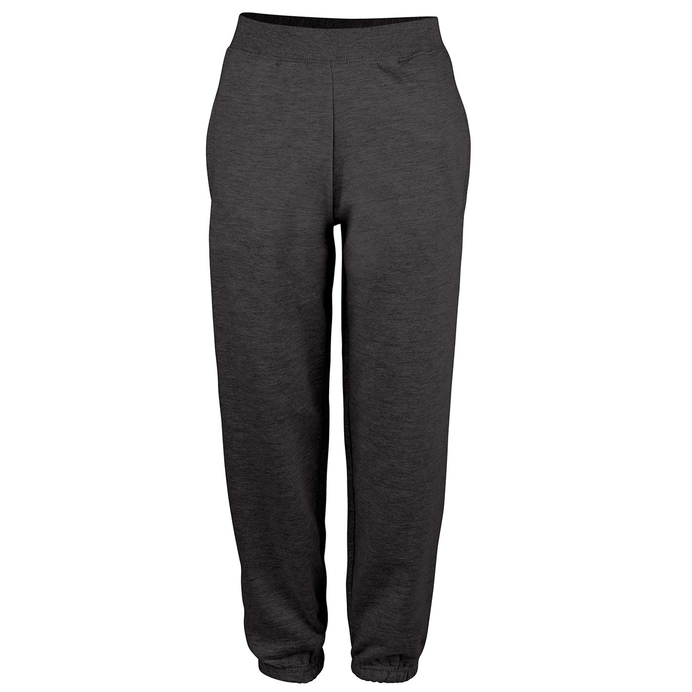 Felpa jogger con polsini AWDIS college pantaloni jogging vita elasticizzata uomo - Foto 12 di 12