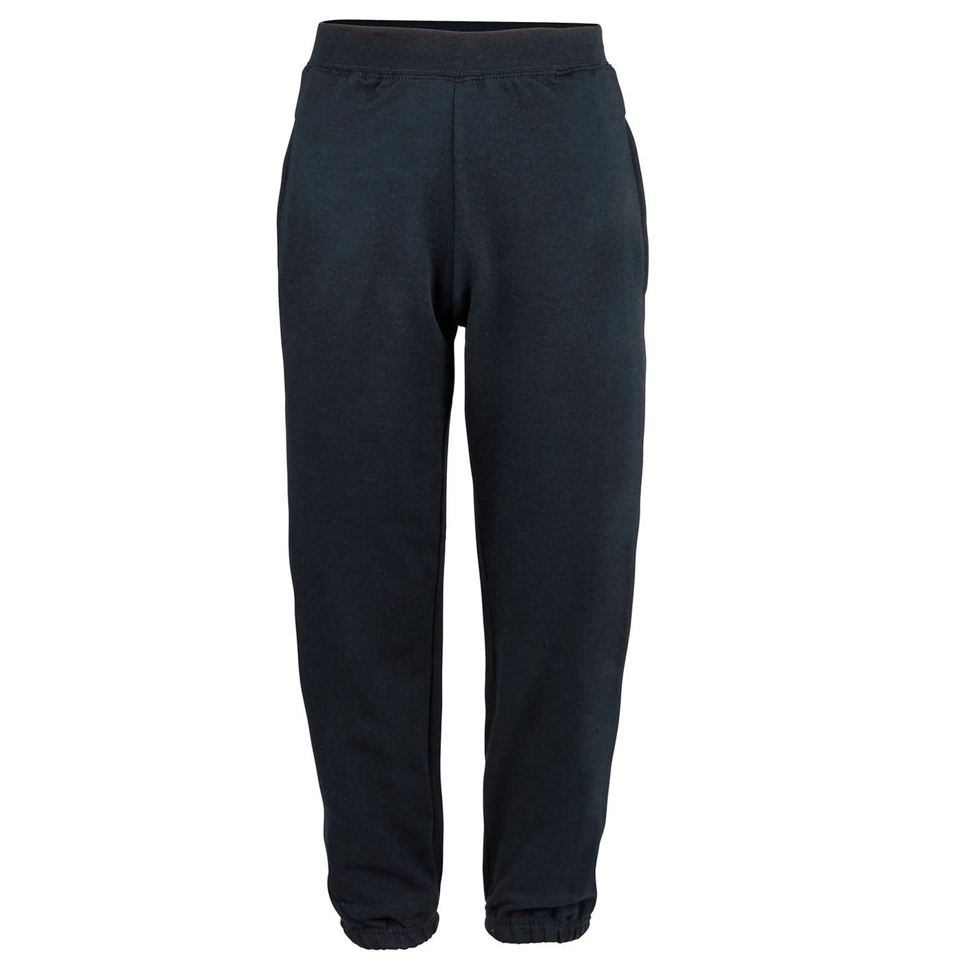 Felpa jogger con polsini AWDIS college pantaloni jogging vita elasticizzata uomo - Foto 7 di 12