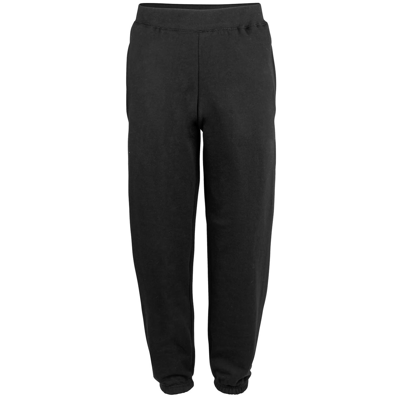 Felpa jogger con polsini AWDIS college pantaloni jogging vita elasticizzata uomo - Foto 11 di 12