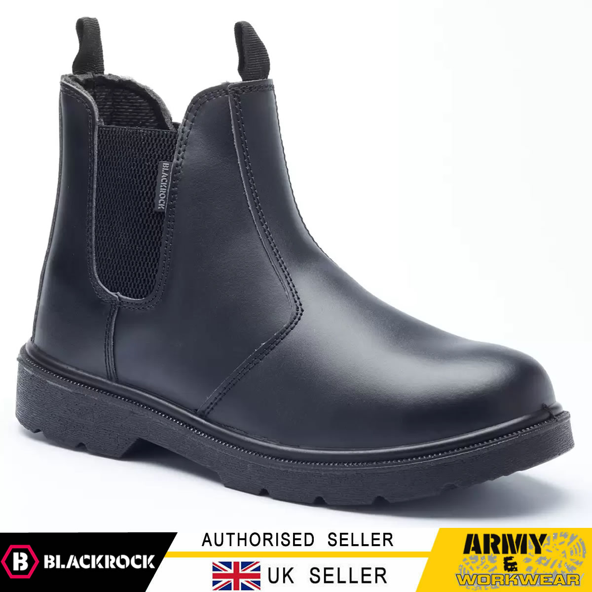 Blackrock 'dealer' Steel Toe Cap Safety Boots Brown Uk-11 