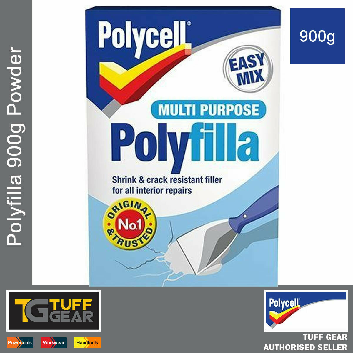 Polycell Multi Purpose Filler Powder or Ready Mixed Polyfilla One Hour