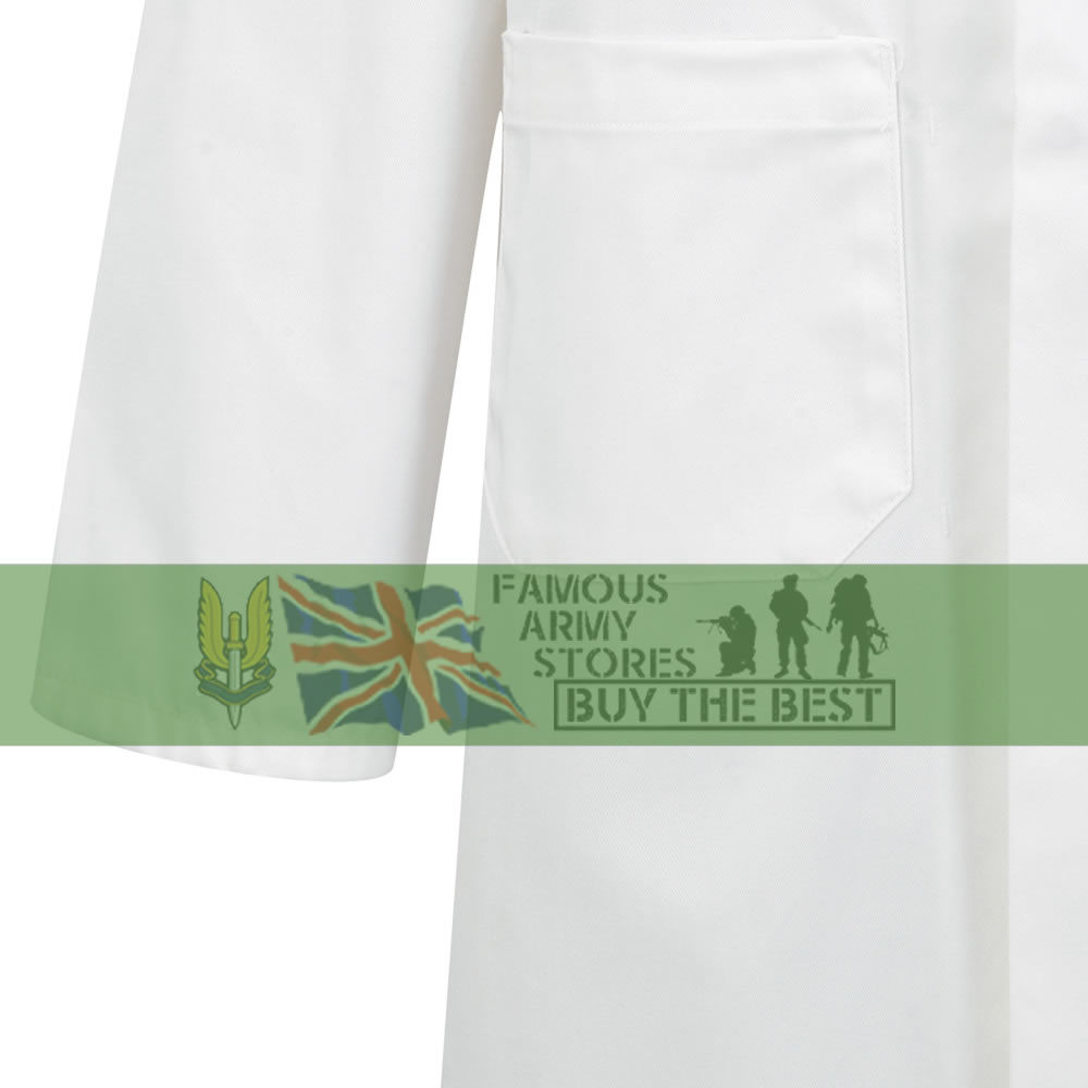 Kids Lab Coat Science Boys Girls Childrens Work School Doctor Scientist White