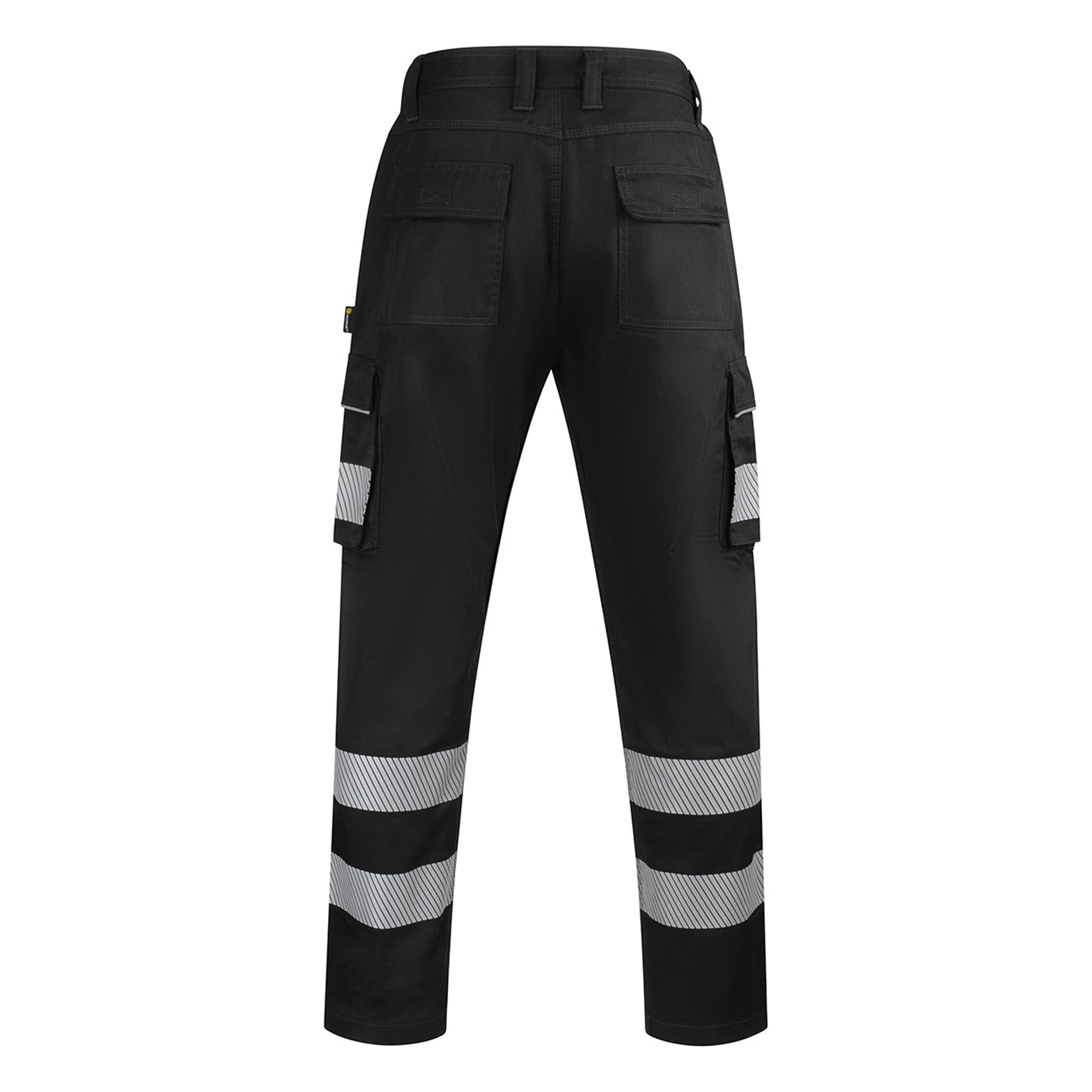 Beeswift Sicherheit Kampf Cargohose Kniepolstertaschen Hi Viz reflektierende Bänder - Bild 11 von 15