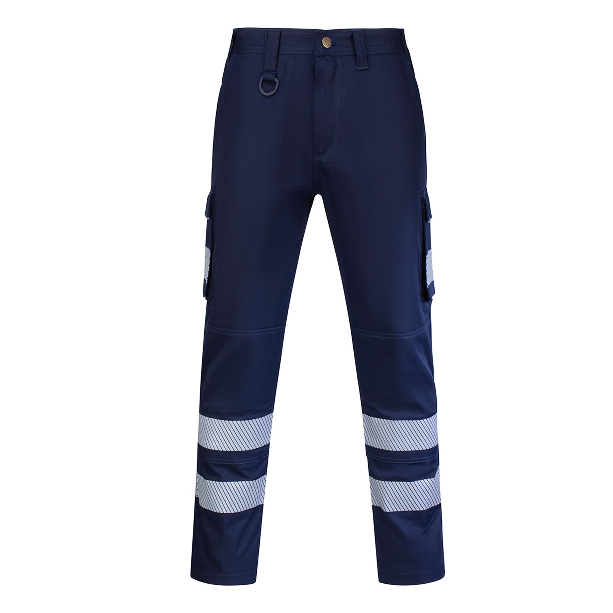 Beeswift Sicherheit Kampf Cargohose Kniepolstertaschen Hi Viz reflektierende Bänder - Bild 13 von 15