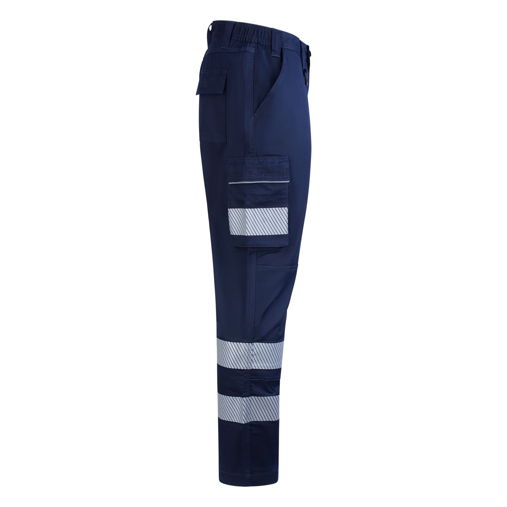 Beeswift Sicherheit Kampf Cargohose Kniepolstertaschen Hi Viz reflektierende Bänder - Bild 14 von 15