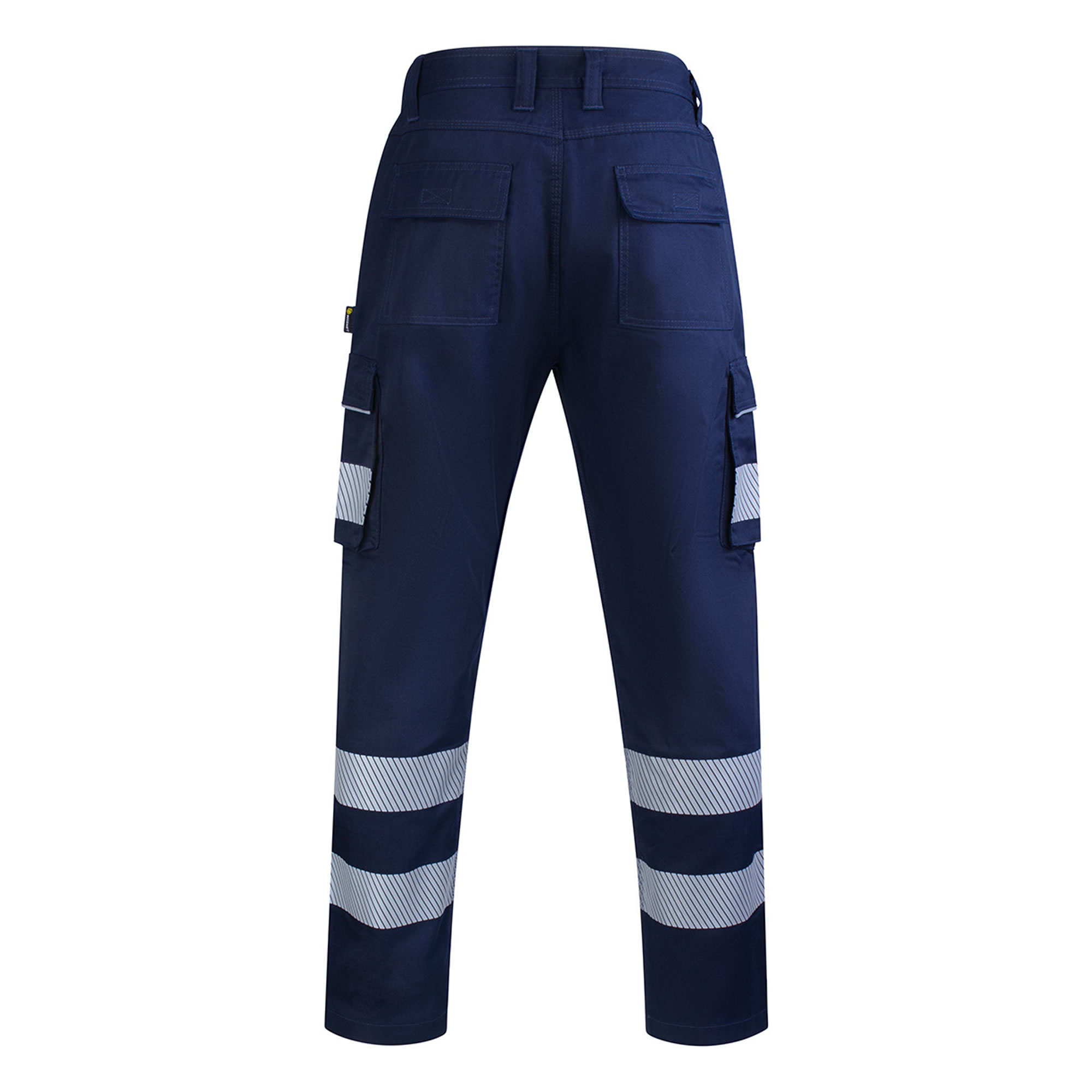 Beeswift Sicherheit Kampf Cargohose Kniepolstertaschen Hi Viz reflektierende Bänder - Bild 15 von 15