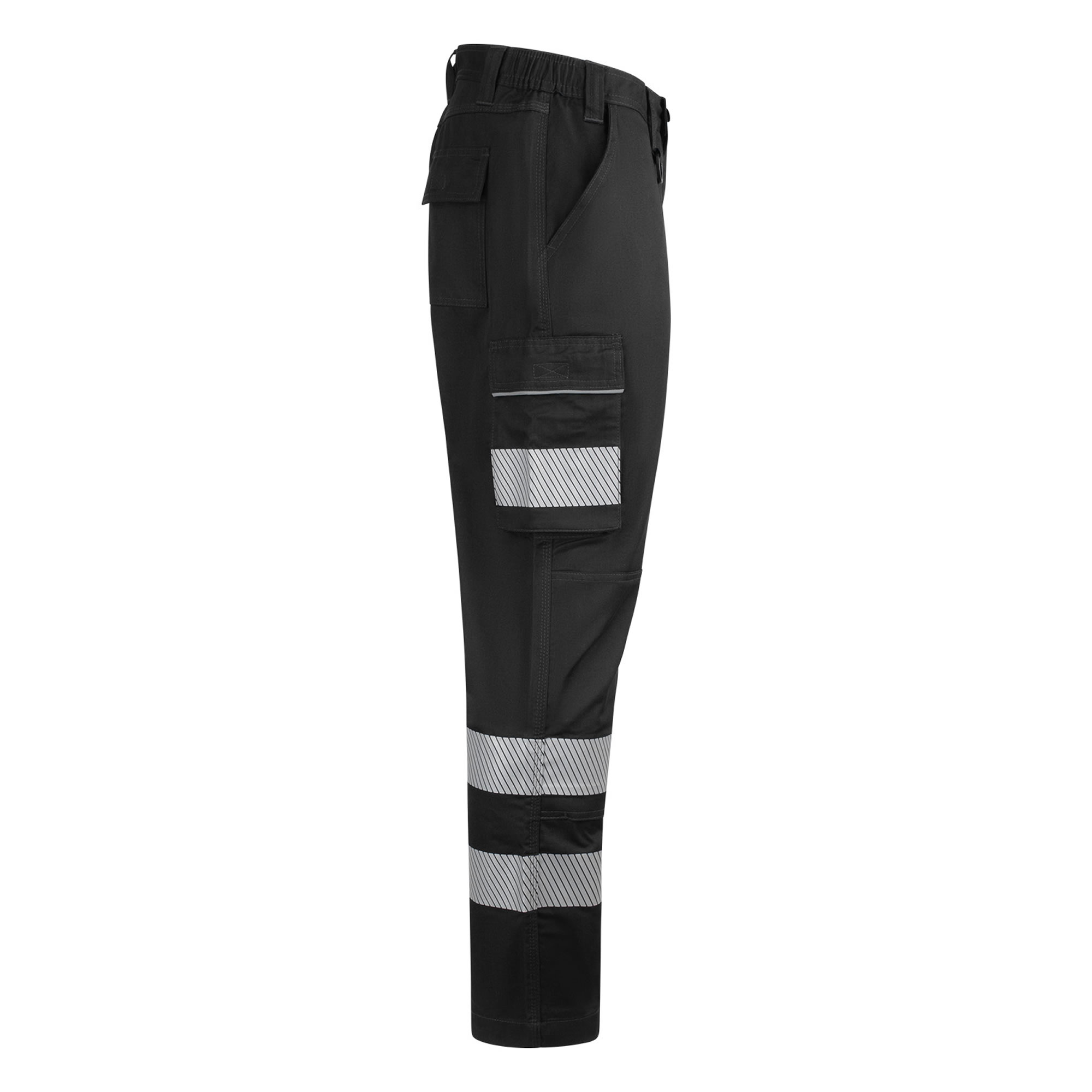 Beeswift Sicherheit Kampf Cargohose Kniepolstertaschen Hi Viz reflektierende Bänder - Bild 10 von 15