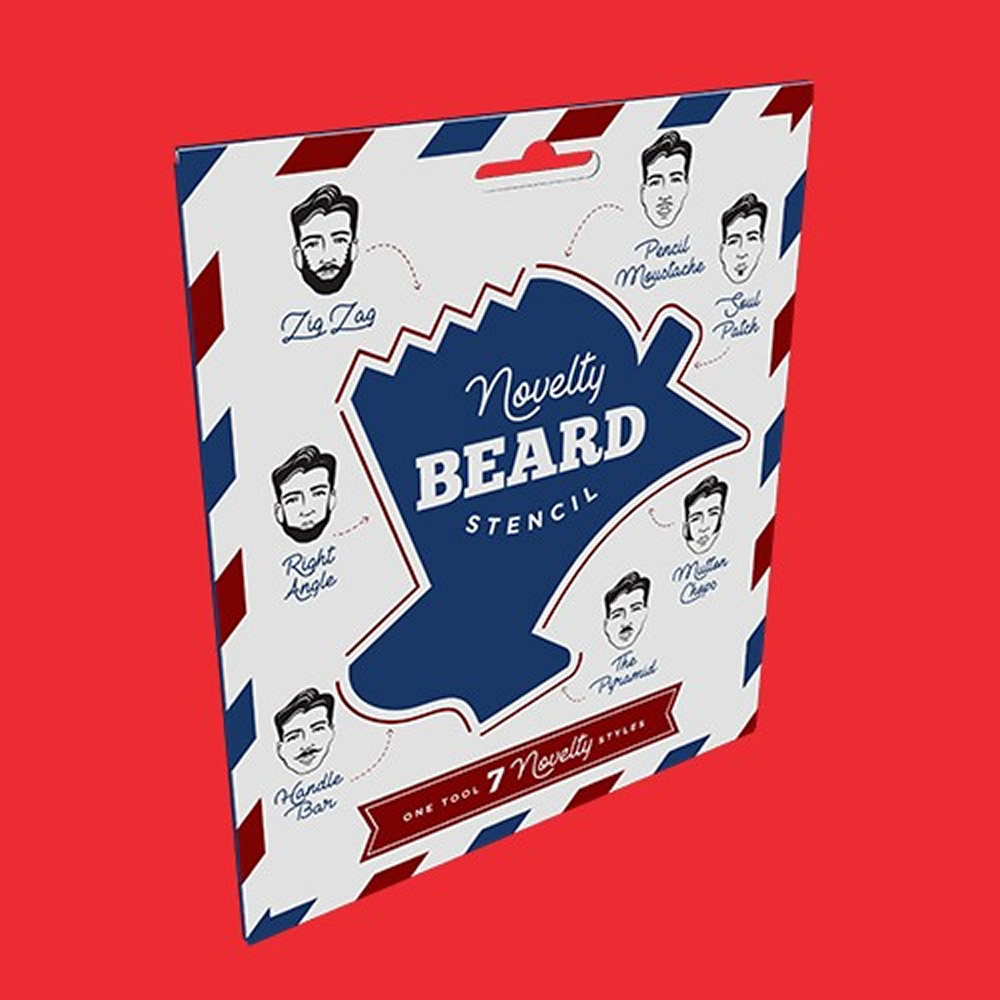 Mens Beard Buddy Shaping Tool and Novelty Beard Stencil for Beard Lovers. - Picture 7 of 7